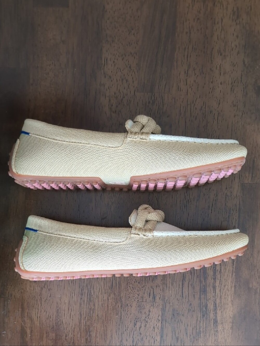 Rothy's Cream Braided Slip-On Loafers - Picture 2 of 3